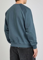 Vivienne Westwood Orb-embroidered Cotton Sweatshirt Denim