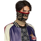 Gucci Black and Brown Mouth Opening Neck Warmer