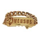 Versus Gold Tag Bracelet