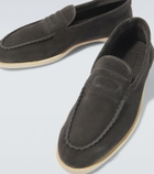 John Lobb Pace suede loafers