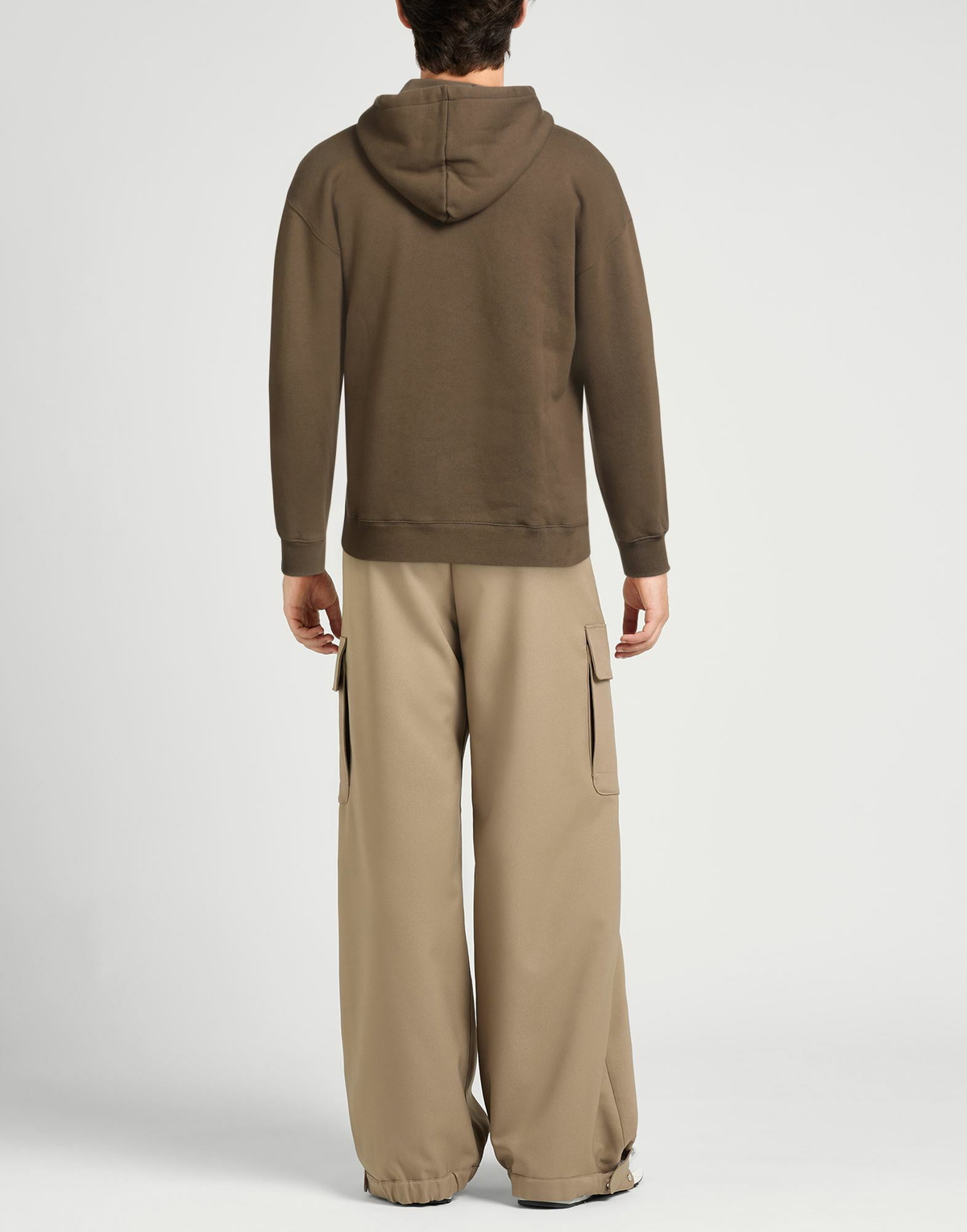 Maison Kitsuné Mens Sweatshirt in Military green