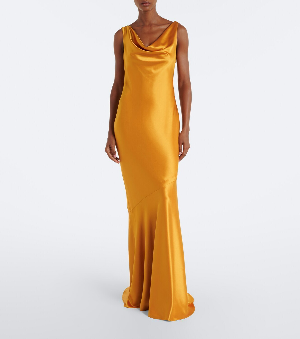 Retrofête Keryn embellished satin gown