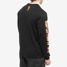 Billionaire Boys Club Men's Long Sleeve Geometric T-Shirt in Black