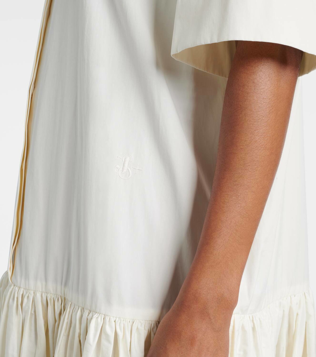 Jil Sander Cotton poplin maxi dress