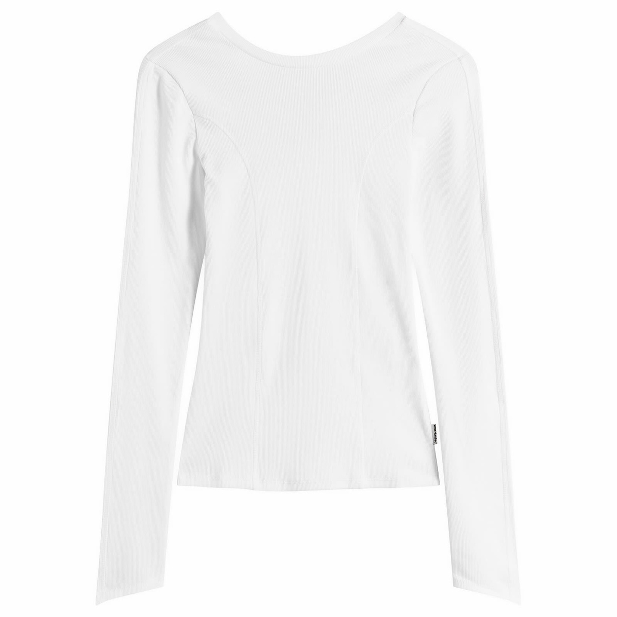 Won Hundred Women's Irine Long Sleeve Top in Bright White