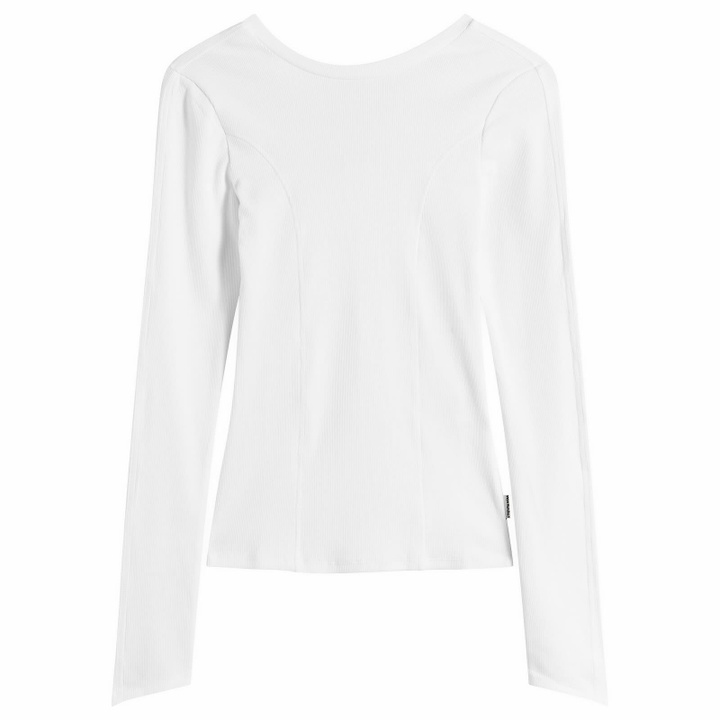Photo: Won Hundred Women's Irine Long Sleeve Top in Bright White
