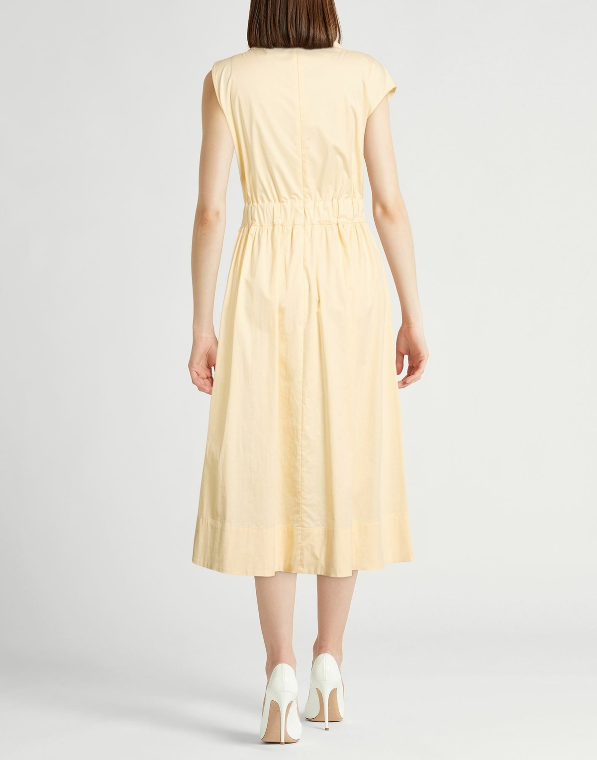 Peserico Womens Midi dress Apricot