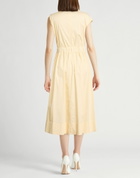 Peserico Womens Midi dress Apricot