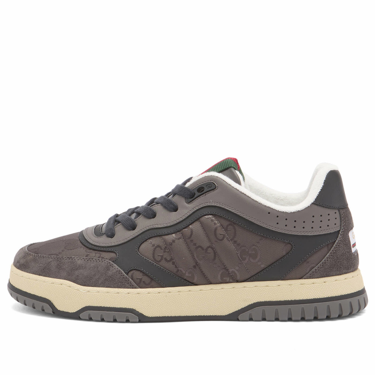 2/18～25　Gucci11727ページ Gucci Screened toe perforated rubber sole sneakers | The