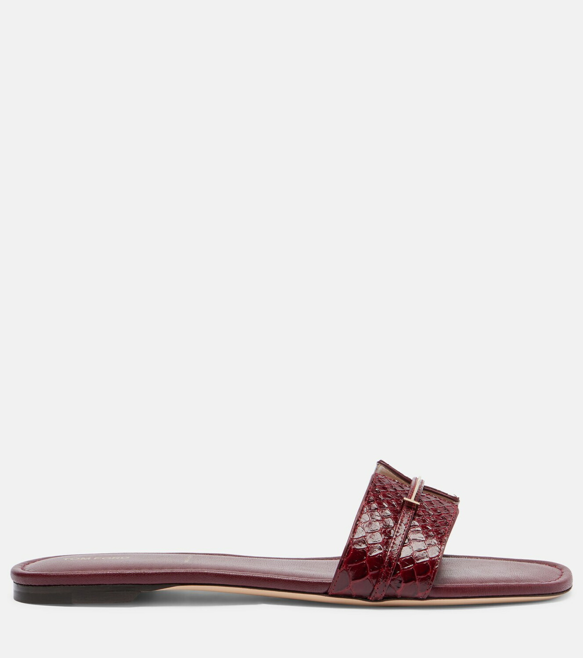 Tom Ford Julianne croc-effect leather slides