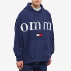 Tommy Jeans Men's Graphic Logo Hoody in Yale Navy