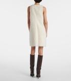 Brunello Cucinelli Alpaca wool-blend minidress