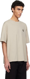 Maison Kitsuné Off-White Bold Fox Head Patch Oversize T-shirt
