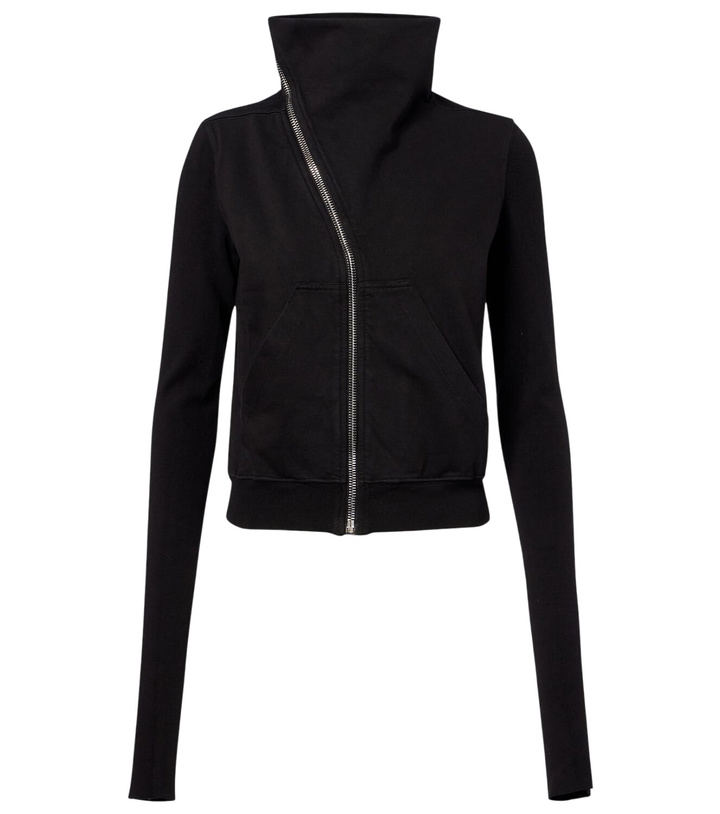 Photo: Rick Owens Mountain cotton jersey hoodie