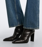 Saint Laurent Venetia leather ankle boots