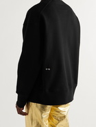 GIVENCHY - Oversized Embellished Logo-Print Cotton-Jersey Sweatshirt - Black - XL