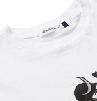 Undercover - Printed Slub Cotton-Jersey T-Shirt - White