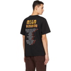 MSGM Black Dario Argento Edition Phenomena T-Shirt