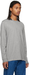 NORSE PROJECTS Gray Johannes Long Sleeve T-Shirt