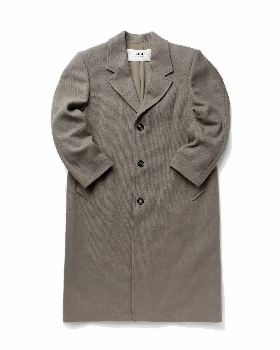 Photo: Ami Paris Oversized Coat Beige - Mens - Coats