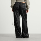 Rick Owens DRKSHDW Women's Wide Pusher Pants in Black