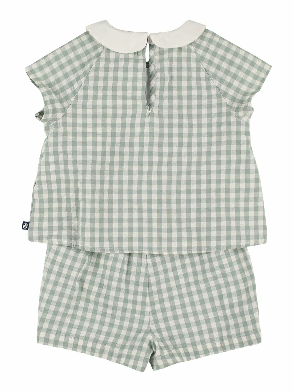 PETIT BATEAU Cotton Poplin Shirt & Shorts