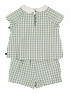 PETIT BATEAU Cotton Poplin Shirt & Shorts