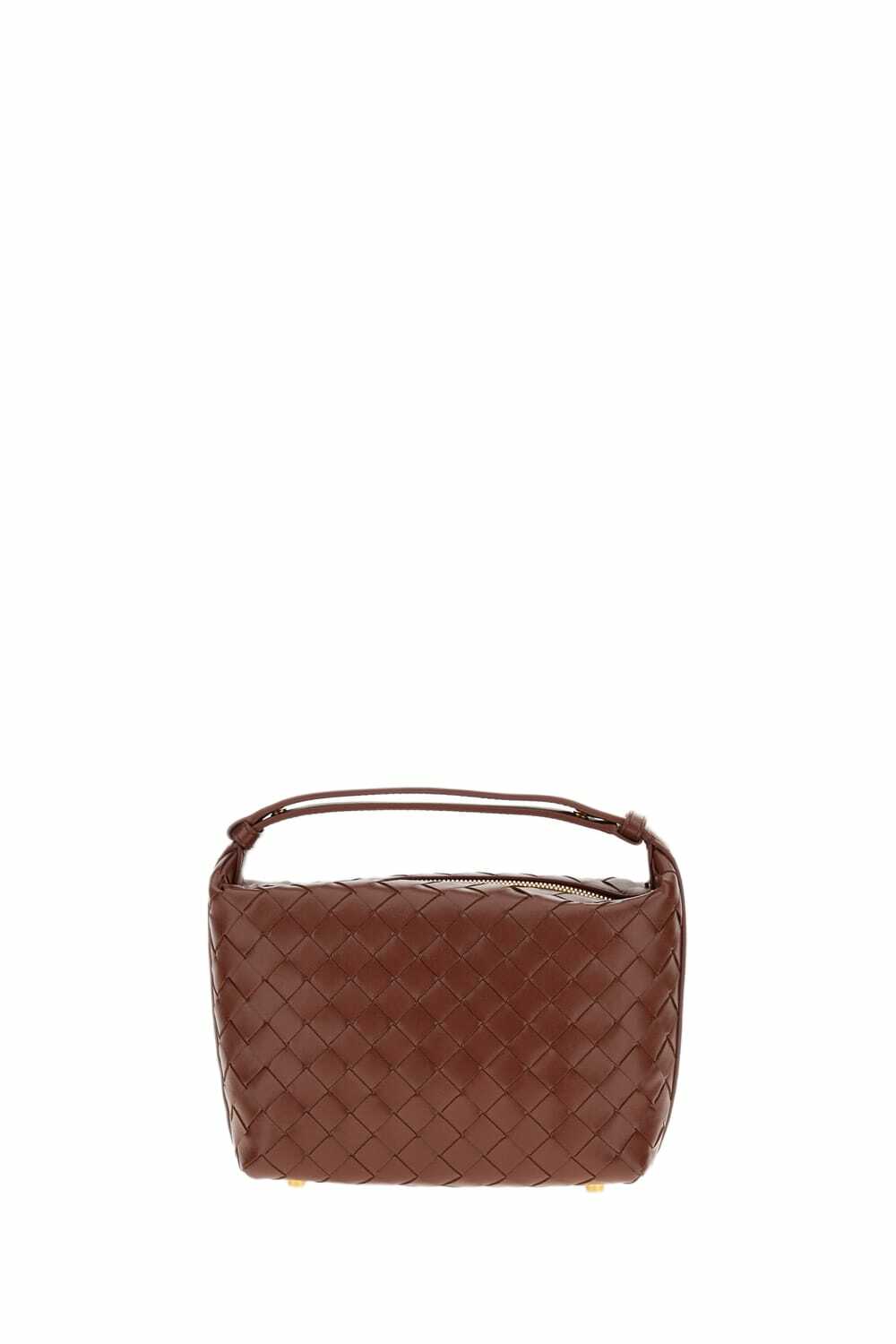 ハンドバッグ MINI JODIE LEATHER HANDBAG WITH INTRECCIATO MOTIF Bottega Veneta Mini Jodie Intrecciato Leather Top Handle Bag