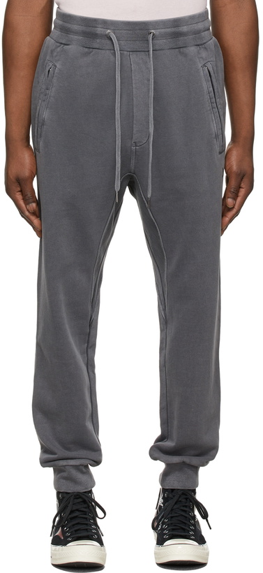 Photo: Ksubi Grey 4 x 4 Trak Lounge Pants