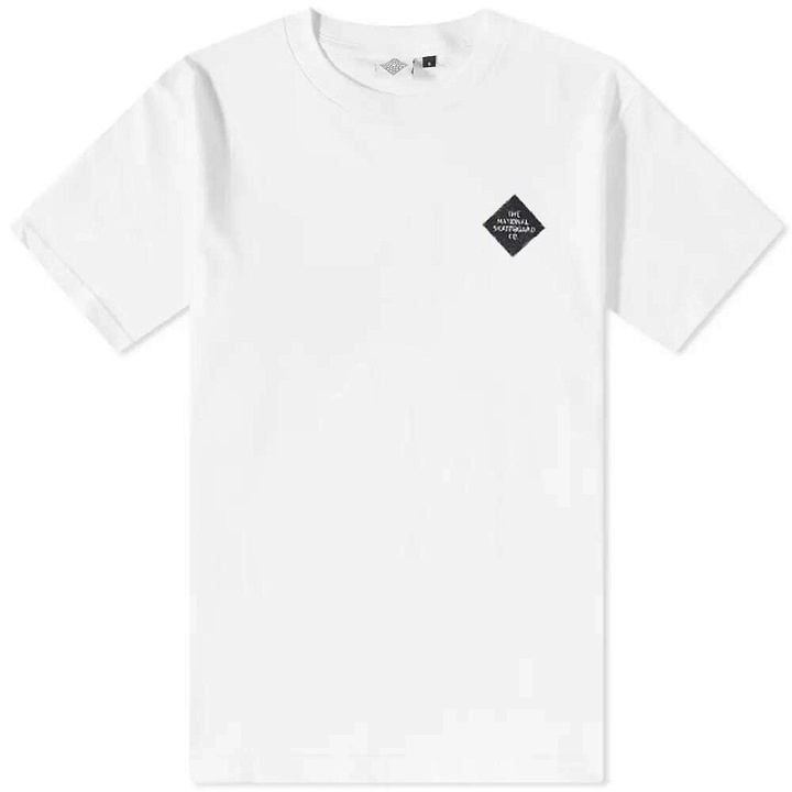 Photo: The National Skateboard Co. Men's Logo T-Shirt in White