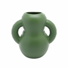 Home Studyo Oscar Vase in Moss Green 
