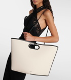 Alaïa Folded Large leather tote bag