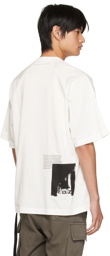 Julius Off-White Printed T-Shirt
