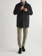 Peter Millar - Crown Wool-Fleece Coat - Black