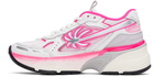 Palm Angels Pink & Silver PA 4 Fluo Sneakers