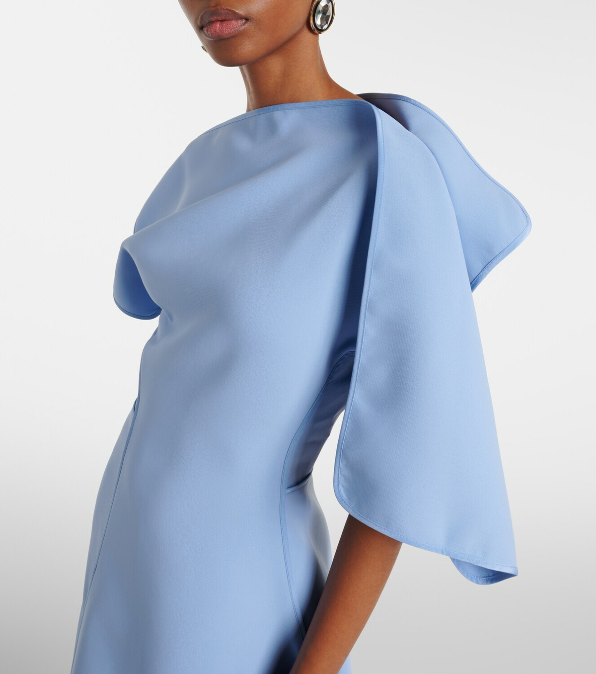 Maticevski Diadem draped midi dress