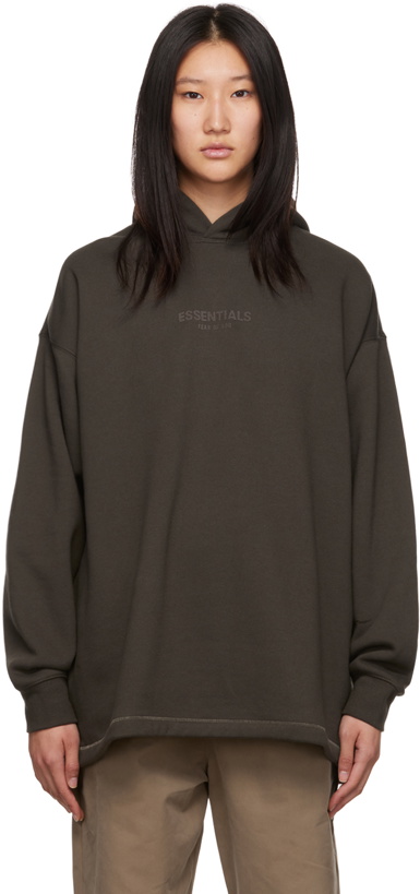 Photo: Essentials Gray Relaxed Hoodie