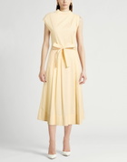 Peserico Womens Midi dress Apricot