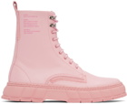 Virón Pink Apple Leather 1992 Boots
