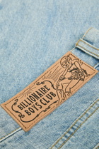 Billionaire Boys Club Arch Logo Straight-leg Jeans Light Blue