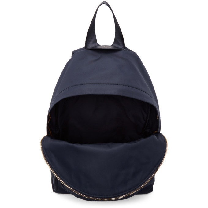 Anya Hindmarch Navy Chubby Wink Backpack Anya Hindmarch