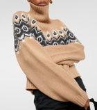 Khaite Amaris Fair Isle cashmere-blend sweater