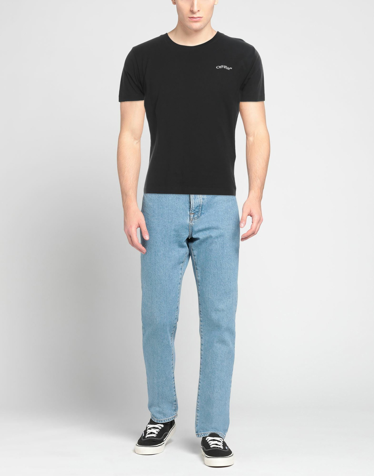 Off-white Mens T-shirt in Black