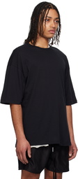 Ann Demeulemeester Black Dieter 'Sunset Bleeding' High-Comfort T-shirt