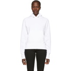 Helmut Lang White Standard Hoodie