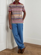 Paul Smith - Striped Cotton Polo Shirt - Red