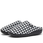 SUBU Insulated Winter Sandal in Hounds Tooth