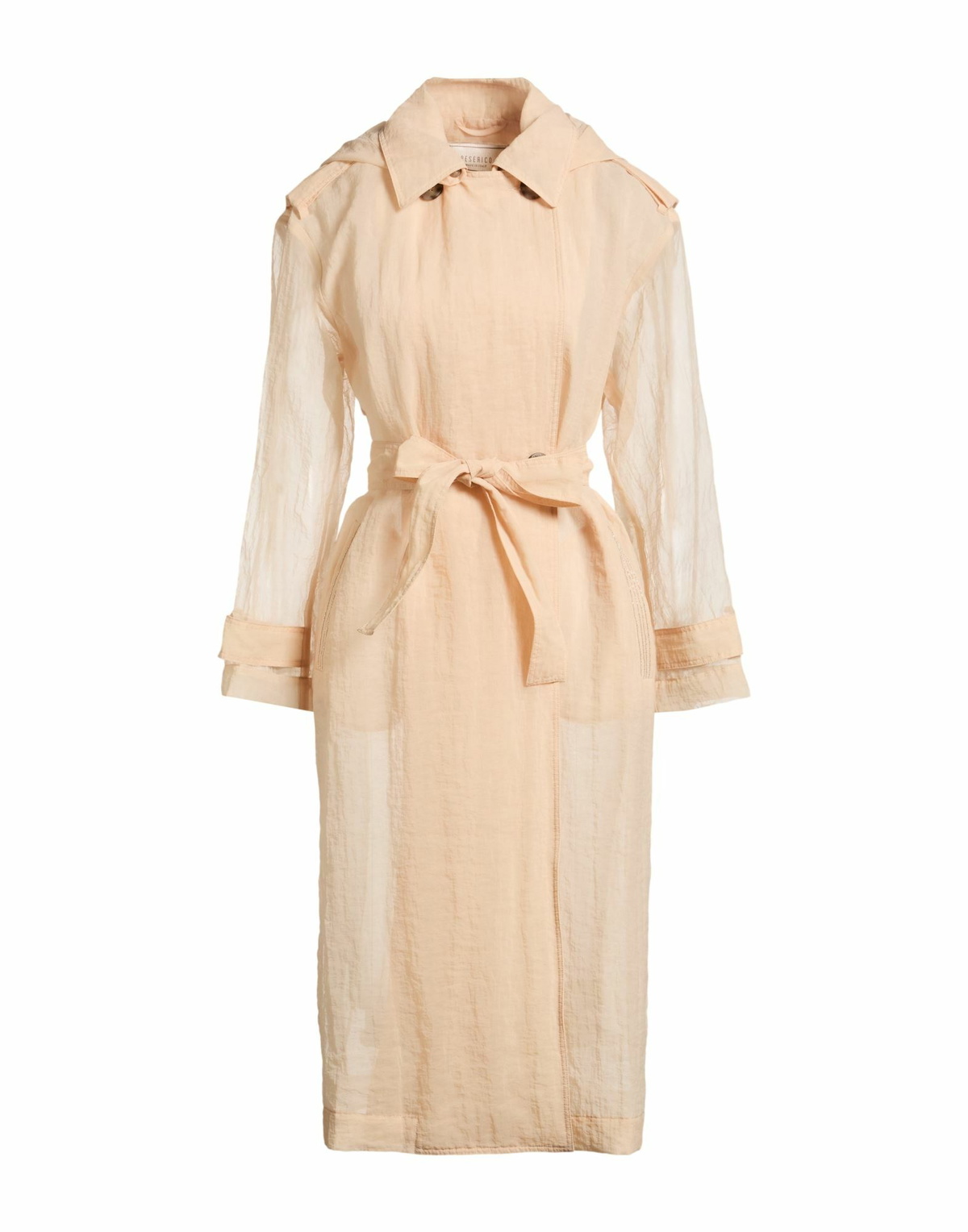 Peserico Womens Overcoat & Trench Coat in Beige