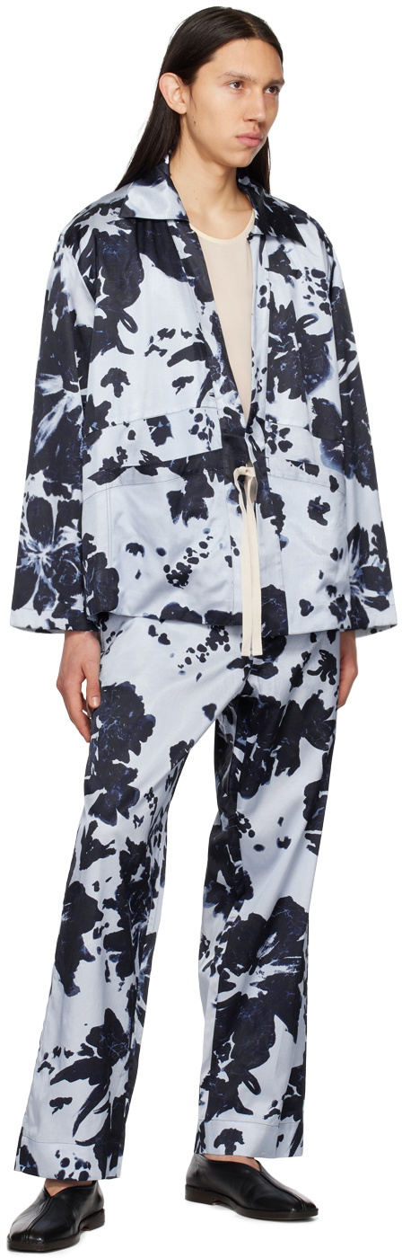 Nicholas Daley Blue Calypso Trousers