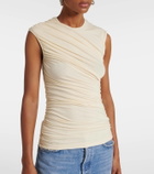 Agolde Ester ruched tank top